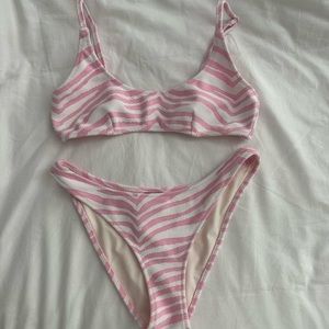 MACI - ZEBRA PUNCH Triangl bikini!